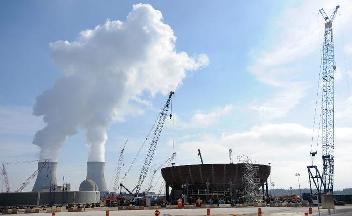Budowa elektrowni atomowej w USA. Fot. PAP/EPA