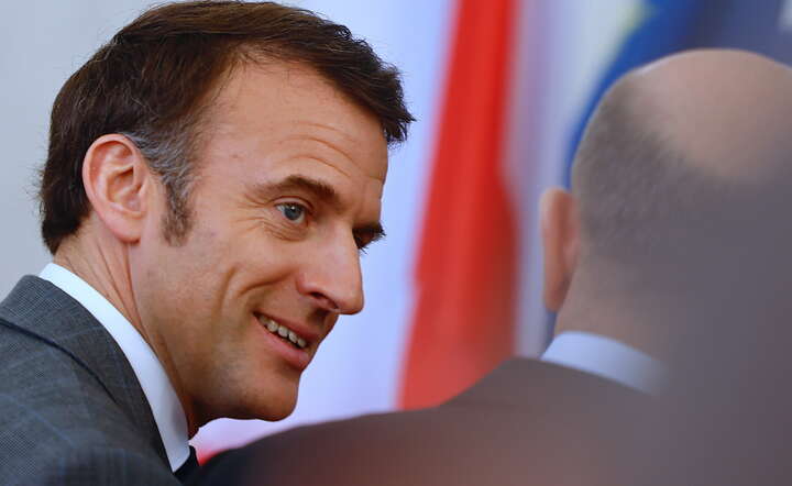 Prezydent Francji Emmanuel Macron / autor: PAP