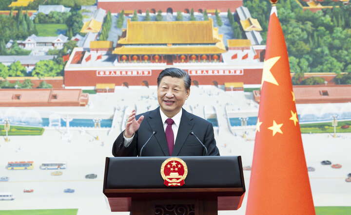 Prezydent Komunistycznej Partii Chin Xi Jinping  / autor: PAP