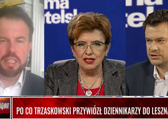 PO CO TRZASKOWSKI PRZYWIÓZŁ DZIENNIKARZY DO LESZNA?