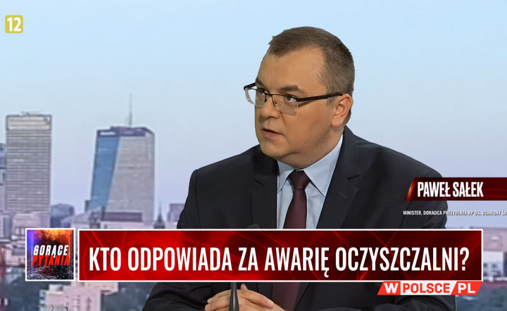 Minister Paweł Sałek / autor: Fratria