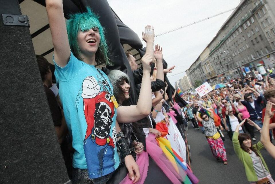 "parada równości" w Warszawie, fot. PAP