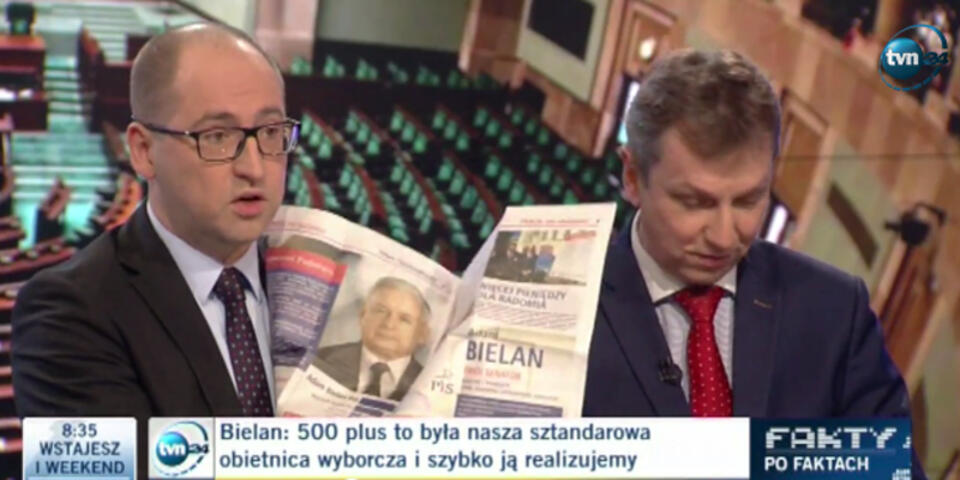 Fot. wPolityce.pl/TVN24