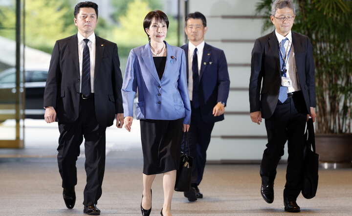Sanae Takaichi, prawicowa szefowa Partii Liberalno-Demokratycznej (PLD) / autor: PAP/EPA/FRANCK ROBICHON