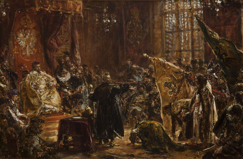 autor: Jan Matejko, Public domain, via Wikimedia Commons