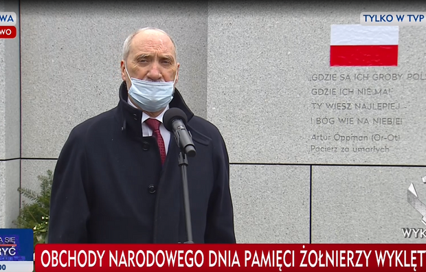 Antoni Macierewicz / autor: screen tvp info