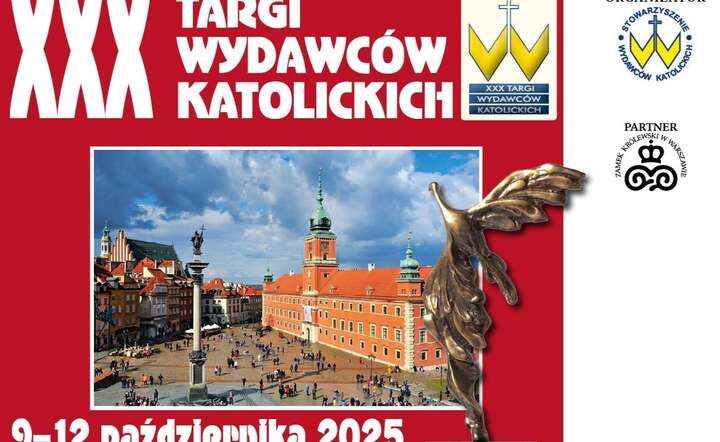 Od 9 do 12 października w Arkadach Kubickiego Zamku Królewskiego w Warszawie XXX Targi Wydawców Katolickich / autor: materiały prasowe