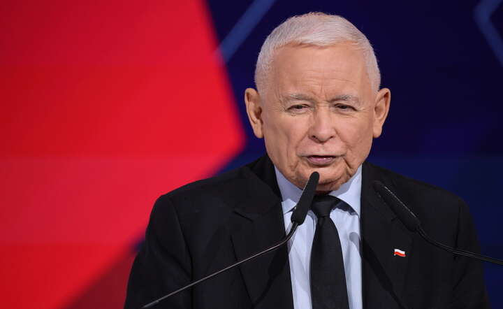 Prezes PiS Jarosław Kaczyński / autor: PAP