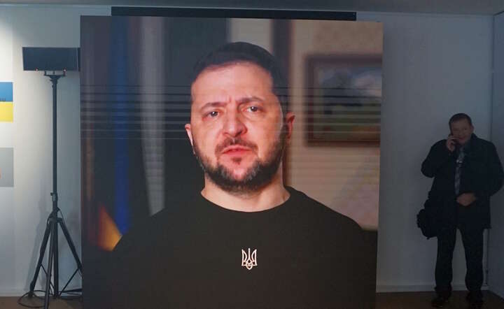 Prezydent Ukrainy Wołodymyr Zełenski / autor: Fratria