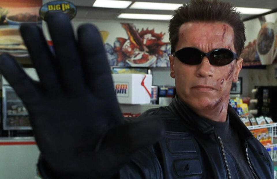 Kadr z filmu "Terminator: Genisys"