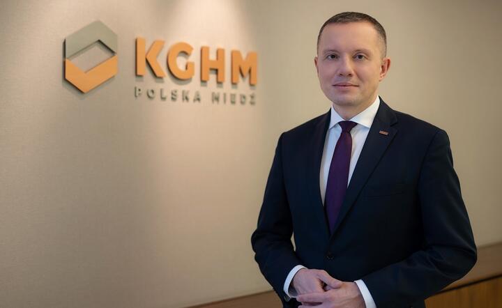 Tomasz Zdzikot, prezes zarządu KGHM Polska Miedź SA / autor: materiały prasowe KGHM