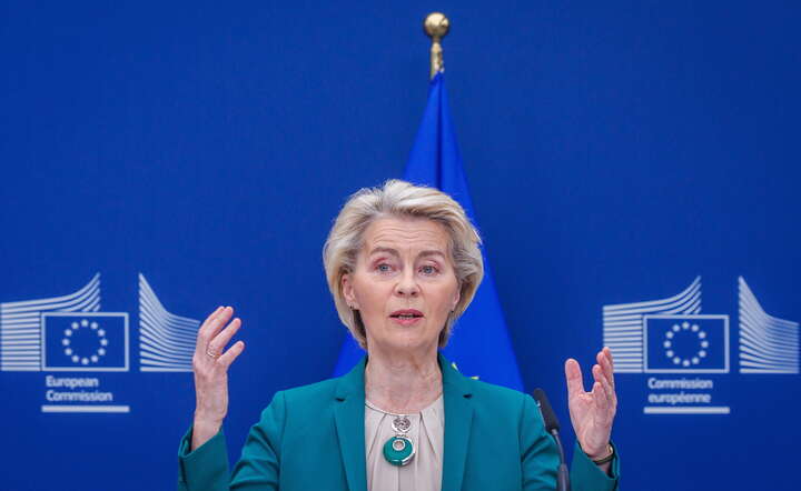 Przewodnicząca KE Ursula von der leyen / autor: PAP