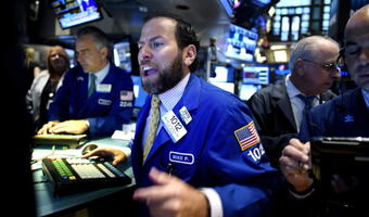Głęboki spadek kursów akcji na Wall Street. Pesymizm na rynku