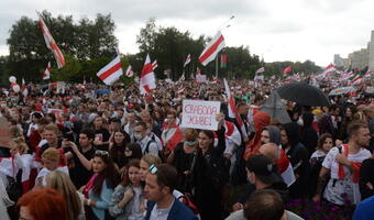 Protest w Mińsku. Milicja zatrzymuje demonstrantów