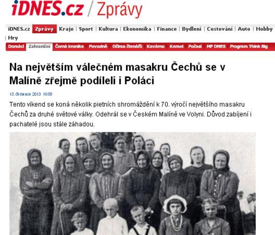 Fot. wPolityce.pl/ Idnes.cz