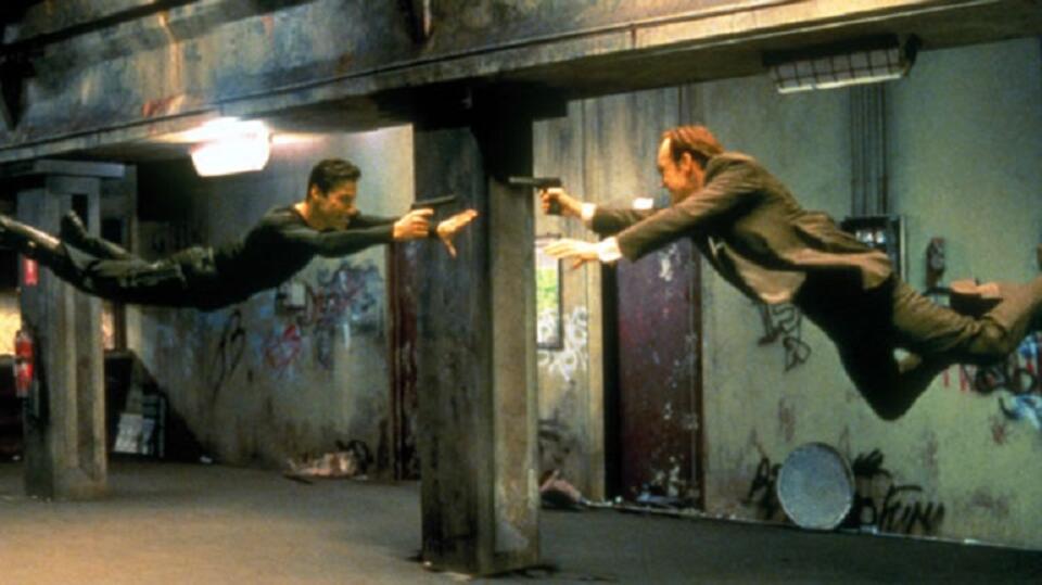 Kadr z filmu "Matrix" (1999)