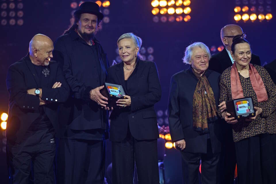 Laureaci nagrody "Super Gwarancja Kultury" / autor: PAP/Radek Pietruszka