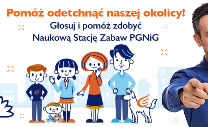 Fundacja PGNiG prowadzi kampanię edukacyjną "Rodzice i dzieci, Powietrze bez śmieci"