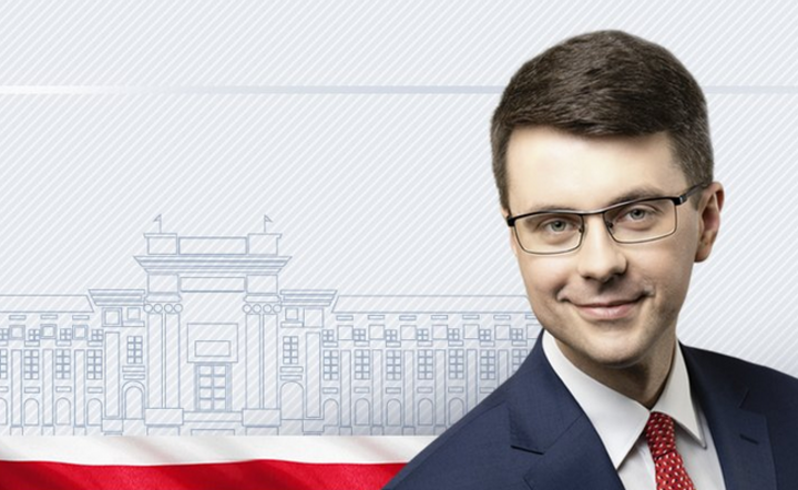 rzecznik rządu Piotr Müller / autor: Twitter