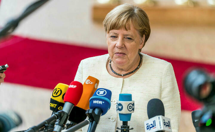 była kanclerz Niemiec Angela Merkel / autor: Fratria