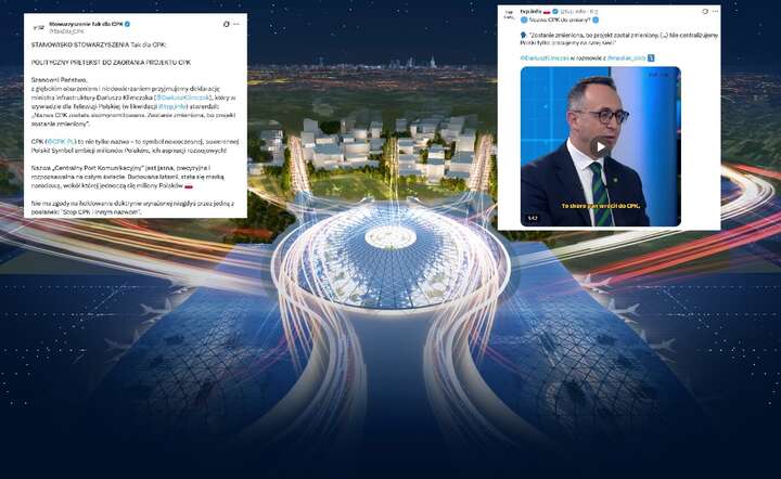 Przykładowa wizualizacja portu lotniczego w CPK według oryginalnego projektu / autor: materiały prasowe / screeny X