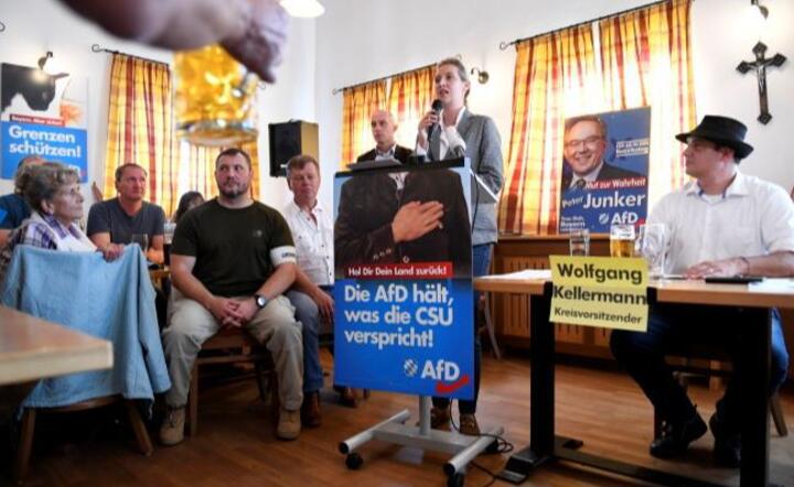 Kampania wyborcza w Bawarii / autor: PAP/EPA/ANDREAS GEBERT