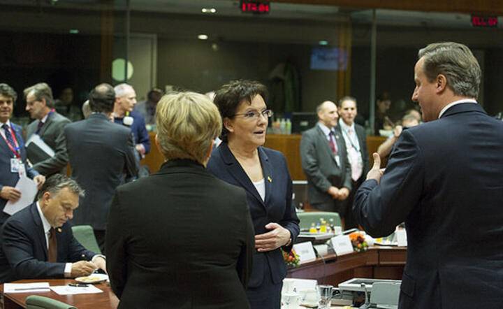 Premier Ewa Kopacz na Szczycie Klimatycznym w Brukseli. Fot. Kancelaria Premiera https://www.flickr.com/photos/kancelariapremiera/15614460625/