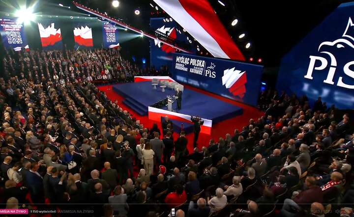 W Katowicach ruszyła dwudniowa konwencja programowa PiS pod hasłem „Myśląc: Polska” / autor: materiały prasowe X @pisorg - screen