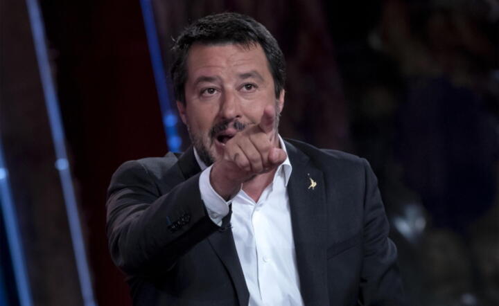 Wicepremier Włoch Matteo Salvini / autor: PAP/EPA/MASSIMO PERCOSSI