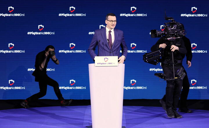 premier Mateusz Morawiecki, zdjęcie ilustracyjne / autor: fotoserwis PAP