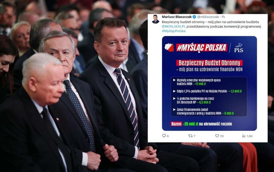 Konwencja PiS / autor: PAP/Art Service, X:@mblaszczak