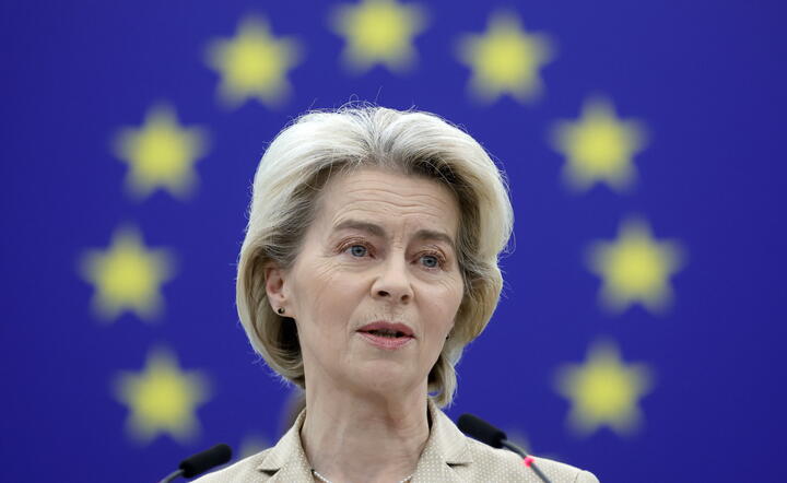 Przewodnicząca Komisji Europejskiej Ursula von der Leyen / autor: PAP