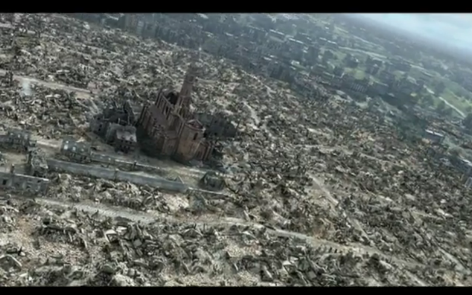 Kadr z filmu "Miasto Ruin"