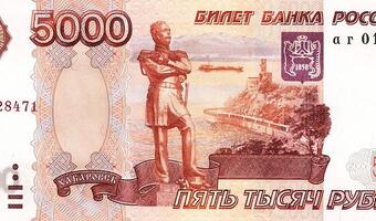 Amerykanie drenują rosyjską walutę. Kurs najniższy w historii