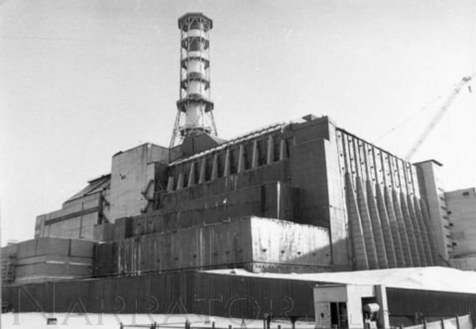 Sarkofag nad jednym z bloków byłej elektrowni atomowej w Czarnobylu. Fot. Narrator.up.pl