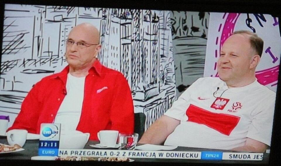 Dyrektor Religia.tv. Ksiądz Kazimierz Sowa (z prawej), Fot. wPolityce.pl