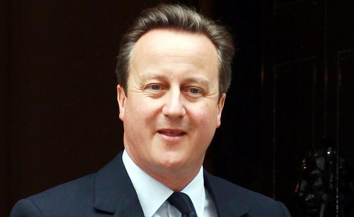 Premier David Cameron, fot. PAP/ EPA/SEAN DEMPSEY