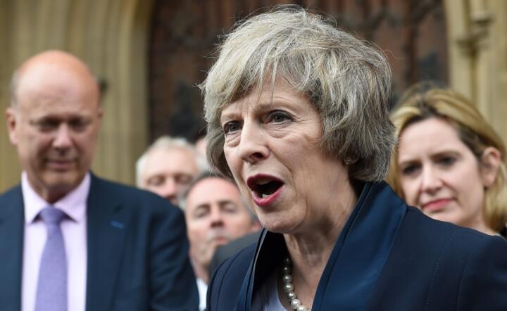 Theresa May ma zostać w środę nominowana na nowego premiera Wielkiej Brytanii, fot. PAP/EPA/ANDY RAIN