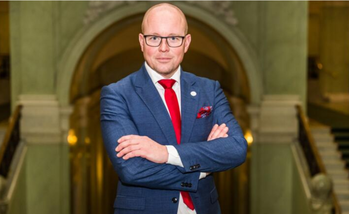 Björn Söder, polityk Szwedzkich Demokratów. / autor: Björn Söder / autor: Facebook