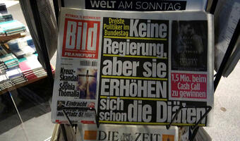 Niemcy. Redukcja etatów w dziennikach "Bild" i " Die Welt"