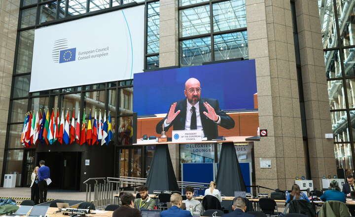Drugi dzień szczytu Rady Europejskiej w Brukseli / autor: PAP/Leszek Szymański