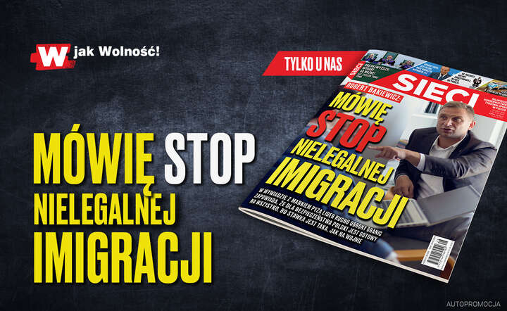 Okładka tygodnika Sieci / autor: Fratria
