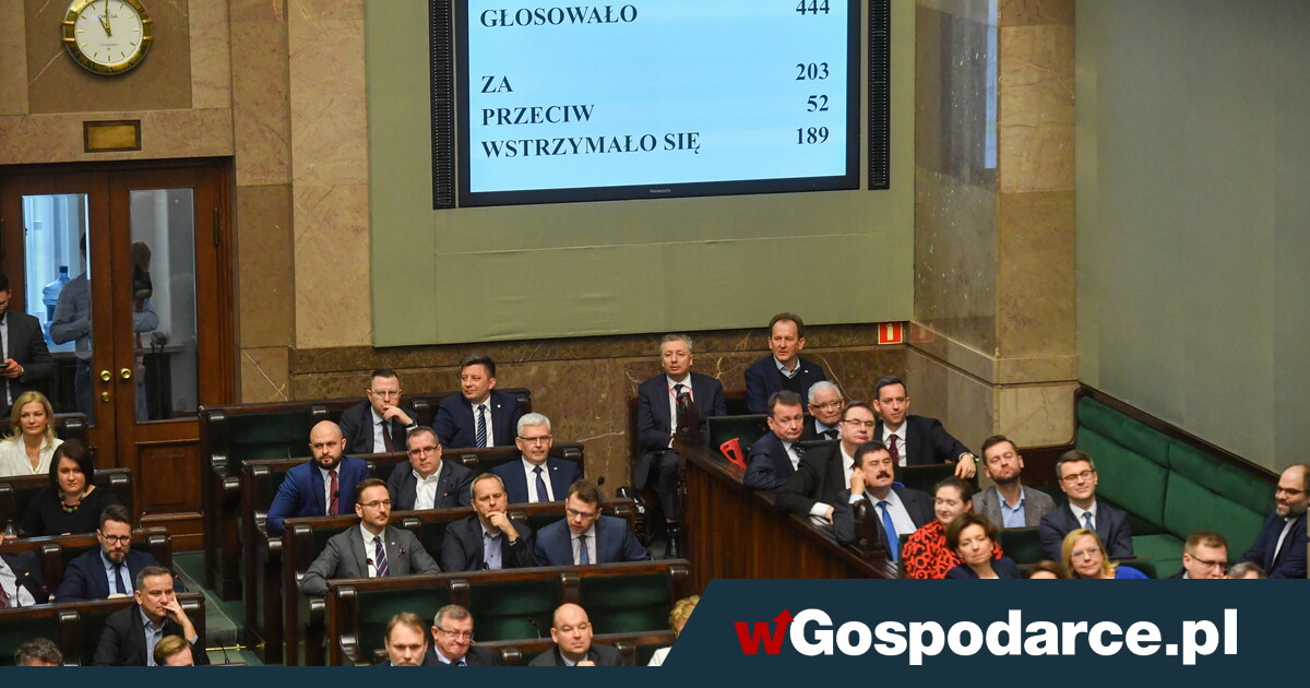 Nowela ustawy o SN uchwalona oto jak głosowali posłowie wGospodarce pl