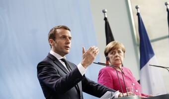 Macron i Merkel chcą głębokich reform UE, gotowi do zmiany traktatów