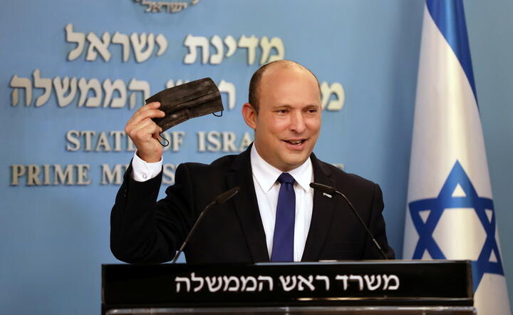 Naftali Bennett / autor: PAP/EPA/PAP/EPA/ABIR SULTANABIR SULTAN