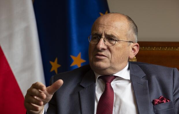 Szef MSZ Zbigniew Rau / autor: Fratria