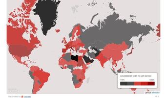 "The Telegraph" ukazuje mapę globalnego zadłużenia: Polska aż czerwona od zobowiązań