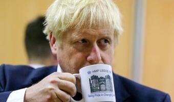Boris Johnson o „unijnych kolaborantach”
