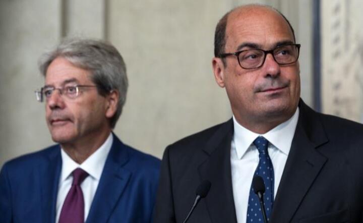 Nicola Zingaretti i Paolo Gentiloni / autor: PAP/EPA/ANGELO CARCONI