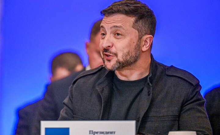 Prezydent Ukrainy Wołodymyr Zełenski : oczekuję od Rosji zawieszenia broni, a w czwartek czekam na Putina w Turcji / autor: PAP/Darek Delmanowicz